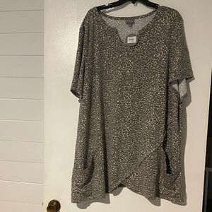 Leopard Print Women's Top